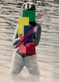 Claire Martine. Collage.